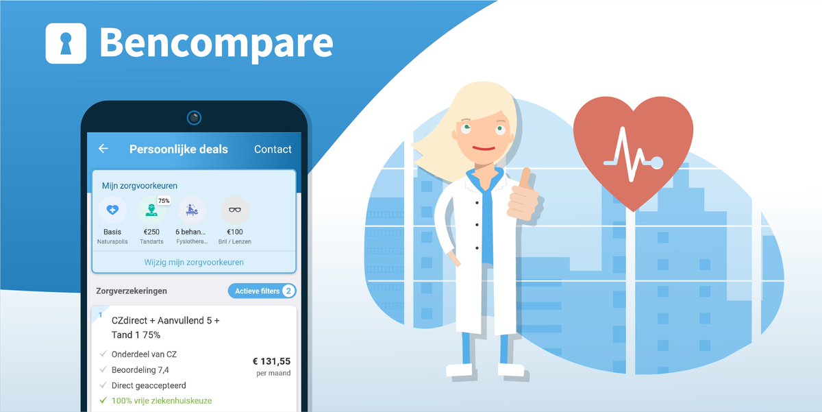 ✅We have an update for our users in the Netherlands! From now on it is possible to switch your health insurance🏥 in the Bencompare app. Try it now and share your feedback with us #switch #healthinsurance #overstappen #zorgverzekeringvergelijken