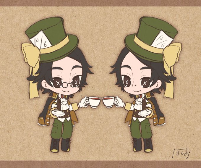 帽子屋のtwitterイラスト検索結果 古い順