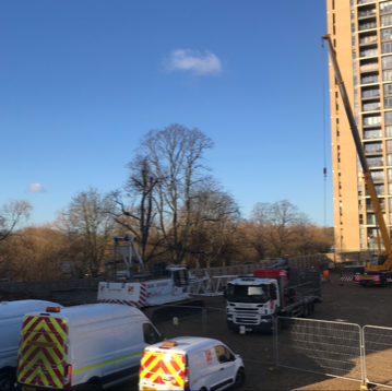 GLDemolition's tweet photo. GLD have succesfully delivered the first Piling zone, Rigs arrived this morning, no time to rest however, Phase two underway! #gld https://t.co/sP0CIgmQXu