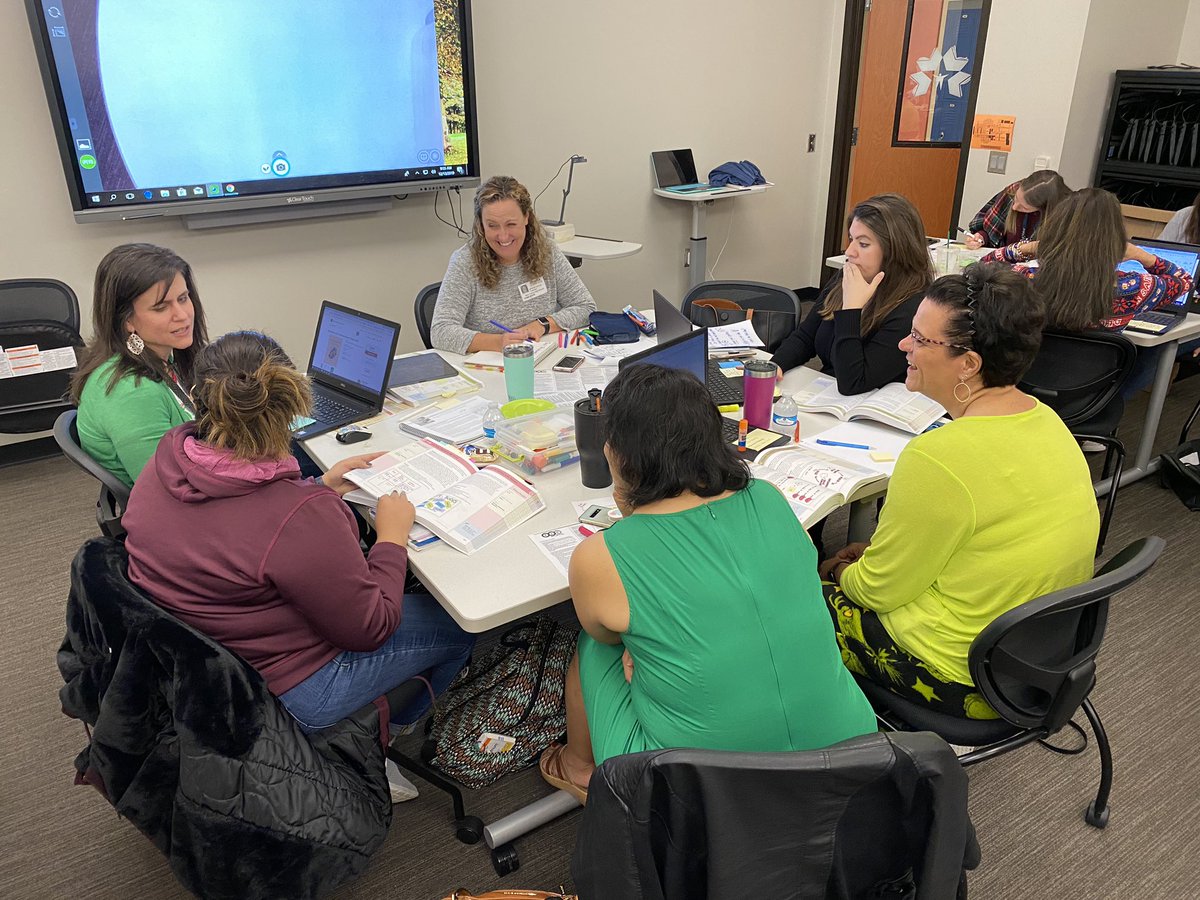 cloyacano's tweet photo. #NCISD 4th grade teachers are awesome! Great conversations about what students are doing well and our next steps. Thanks @whitney_larocca we appreciate your expertise! #ncisdworkshop #NCISDPLN @NCInstruction https://t.co/ETdFPFG32u