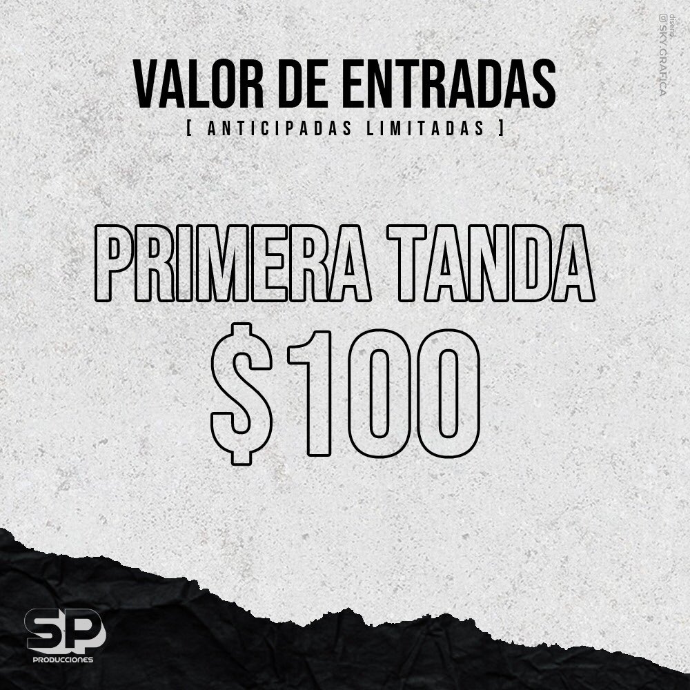 SP_Fiestas's tweet photo. 🤯ANTICIPADAS A LA VENTA🤯
Ya podes conseguir tu anticipada LIMITADA en London Store (Centenario 61) a $100🤩🙌🏽🎉♥️
🔥Consegui la tuya porque vuelan🔥
#21DeSummer #2Sectores https://t.co/YHZQUR9NUn