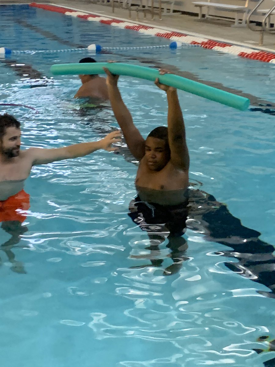 Swimming is such a good activity!  #proudofthepride