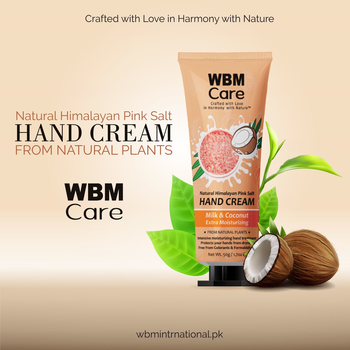 wbmpk_online's tweet photo. WBM CARE #HandsCream is made with natural ingredients to care for your skin.🎁
·👉 Rich Mix of Vital Nutrients.
·👉 Extra Moisturizing.
·👉 Ultra Conditioning.
·👉 Protects from Dry Weather.
Buy Now
#BeautyProducts #SkinCare #WBM #RetailSolution #NaturalProducts #Care https://t.co/0Gkmtpiajt