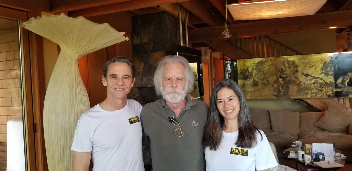 BobWeir's tweet photo. .@furthurgrants re-vamped the classic bus design on their latest 2020 edition t-shirt! There is a limited supply, so get yours before they’re gone. https://t.co/8HBoT6E2Y0 https://t.co/6OTuCqcTc9
