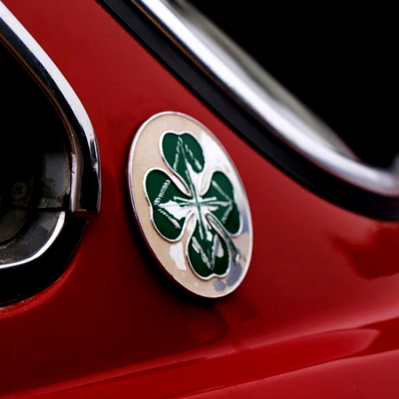 AWINGroup's tweet photo. #FridayThe13th...Do you feel lucky? Check out the story of Alfa Romeo’s Quadrifoglio Badge: https://t.co/NOt0ptKGA7 https://t.co/PuLaljNF3X