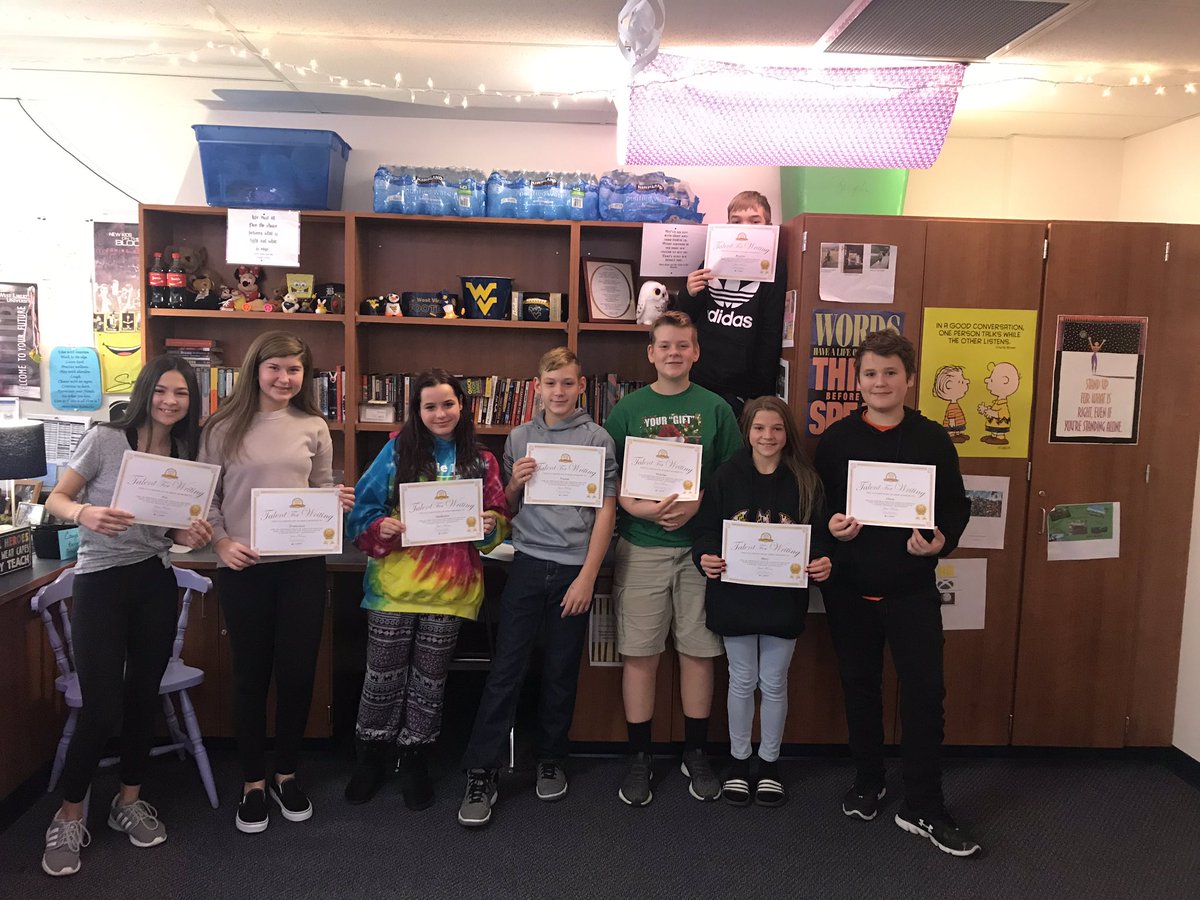 btownteacher02's tweet photo. I am beyond thrilled. 79 of my students were chosen to be published in #MissionContamination. @BurgettstownMHS #UppingOurGame #OurNextBest #ThisIsBASD https://t.co/QT6BPADdwB