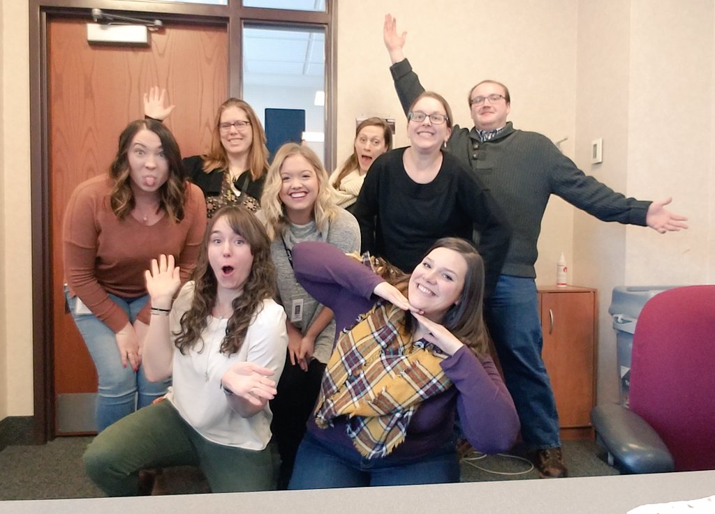 SHWBeckman's tweet photo. Had a great morning with the Young Professionals ERG leaders, planning for 2020! I am continuously inspired by each of them, their ideas and passion are endless! #YPERG #futureleaders #currentleaders @kelly_dumais https://t.co/lNpfJTV8qK