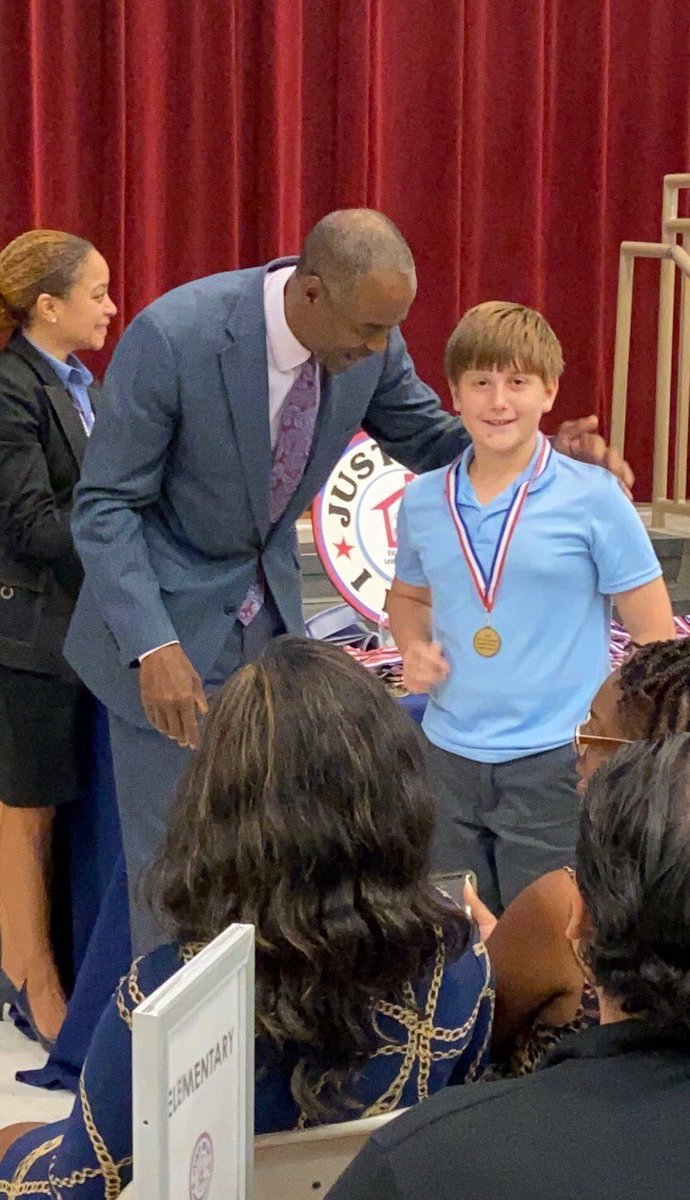 Matthew Neumann recognized for the “Just Do It” Awards Program in a Districtwide celebration recognizing his outstanding accomplishments.