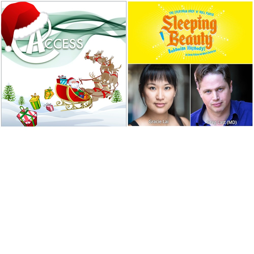 DAY 13: December 13th 2019 #AccessAdvent. It's #SLEEPINGBEAUTY day today. @graciemlai (Magnificent) &amp; 
<a href="/greeg77/">Greg Last</a> (Musical Director) appear in #SleepingBeauty 
<a href="/LivEveryPlay/">Liverpool Everyman & Playhouse theatres</a>