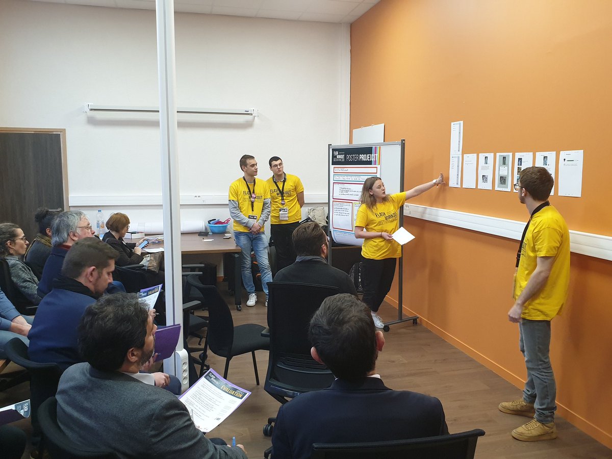 C2L3Play's tweet photo. 🕔 it's time to pitch !
De deelnemers hebben 5 minuten tijd om de 11 juryleden te overtuigen van hun project. Veel succes allemaal!
#flashworkout #culturathon19 @InterregFWVL @C2L3Play @interreg_gotoS3 @LLVallee @DesignregioK @lefresnoy @leiedal @Twisteurs https://t.co/Vn2aDxnHLS