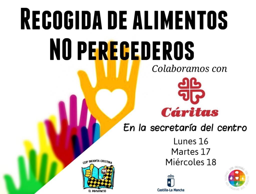 CEIP_ICristina's tweet photo. Este año nuestro acto benéfico en el Colegio es... https://t.co/kMJjqY5uSc