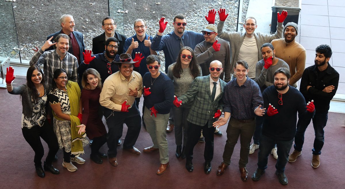 rutgers_ce's tweet photo. The graduation fun never stops with these #RutgersCodingBootcamp students! Congrats on this tremendous accomplishment and remember, don't stop coding! 🎓 https://t.co/DmtXhg2REF