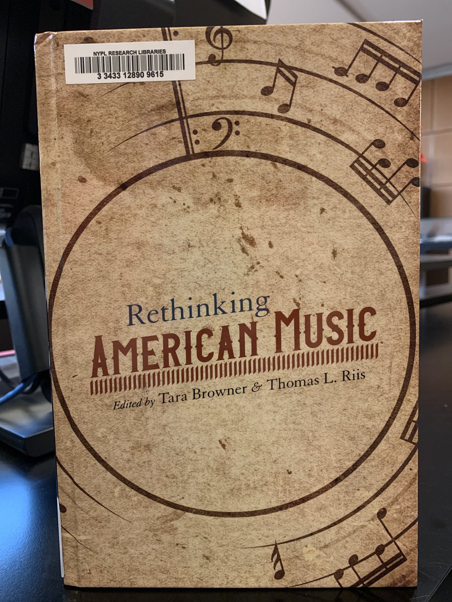 nyplmusic's tweet photo. Friday Reads: Rethinking American Music, a survey of music scholarship through 4 areas: impact of performance; patronage's role; personal identity; and how cultural & ethnographic circumstances affect what music emerges. Call # JNE 19-121 #ReadAboutMusic @nypl_lpa #FridayReads https://t.co/tqET0wbyDG