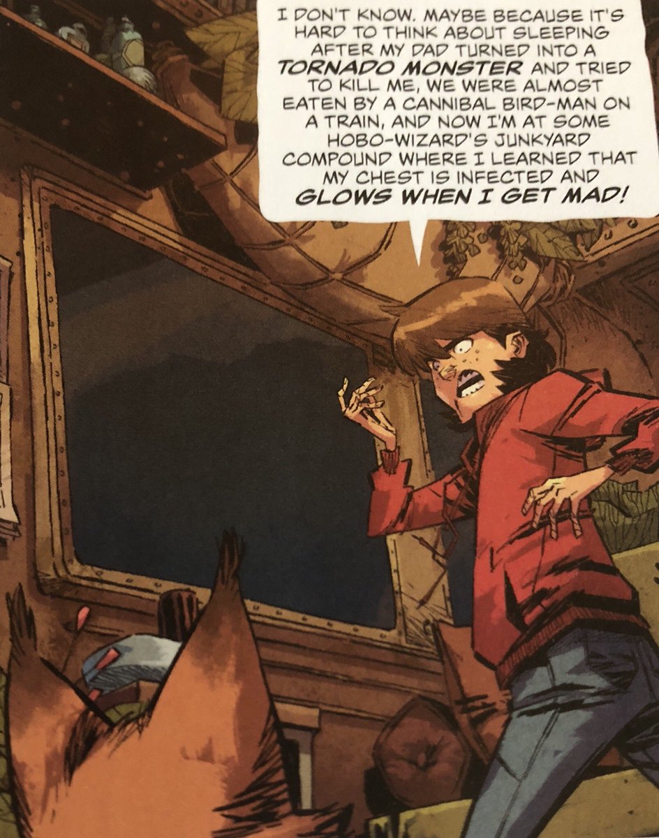 mvalliant306's tweet photo. Todayโs quote of the day comes from @skottieyoung & @jecorona โs MIDDLEWEST from @ImageComics If I had a nickel for every time I have said that exact same thing... #Middlewest #comicbooks #quoteoftheday #hobowizard https://t.co/WcfYHCZTot
