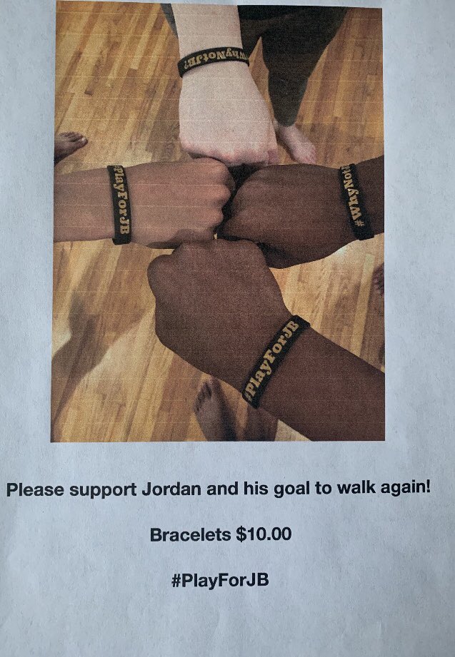 Southside_BB's tweet photo. The Southside Showcase will be selling wristbands and asking for donations in Jordan Boltonโs name as we continues his journey to walk again. Please read his story. He has worked extremely hard to get where heโs at but thereโs more work to do. Anything helps. https://t.co/ad4qPo5ART