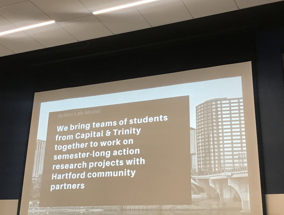 Campus Compact SNE (@compactsne) on Twitter photo We are so excited for today’s CT Community Engagement Professionals Network meeting, featuring a presentation by colleagues from <a href="/trinitycollege/">Trinity College</a> and @capitalcc_ct on <a href="/ActionLabHtfd/">Action-Lab</a> and cross-institutional partnerships focused on community engagement and research. <a href="/TrincollCHER/">TrincollCHER</a> We are so excited for today’s CT Community Engagement Professionals Network meeting, featuring a presentation by colleagues from <a href="/trinitycollege/">Trinity College</a> and @capitalcc_ct on <a href="/ActionLabHtfd/">Action-Lab</a> and cross-institutional partnerships focused on community engagement and research. <a href="/TrincollCHER/">TrincollCHER</a>