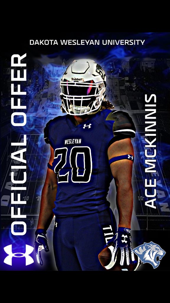 Thankful to receive an offer from Dakota Wesleyan🐅 <a href="/DWUFootball/">DWUFootball</a>