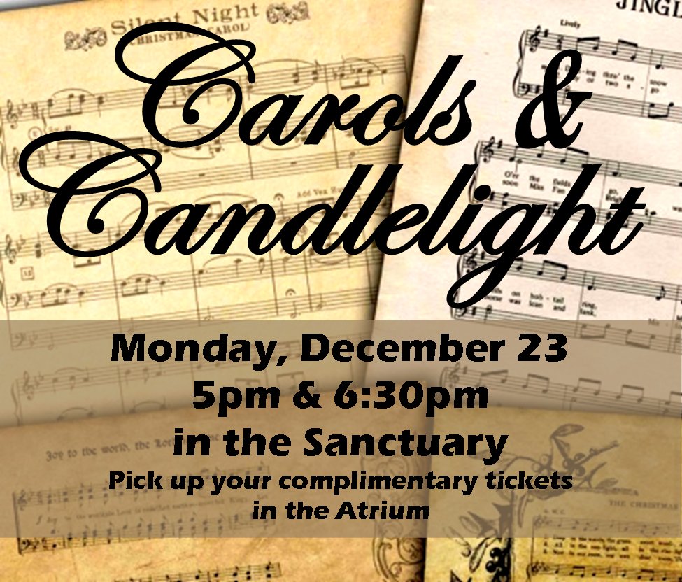 fbcjonesboroar's tweet photo. FBC Jonesboro would like to invite you to the Carols &amp; Candlelight services. You may choose which service you are attending by picking up some complimentary tickets in the Atrium. This will be a beautiful celebration of the birth of our Lord. https://t.co/Y9STnNE34R