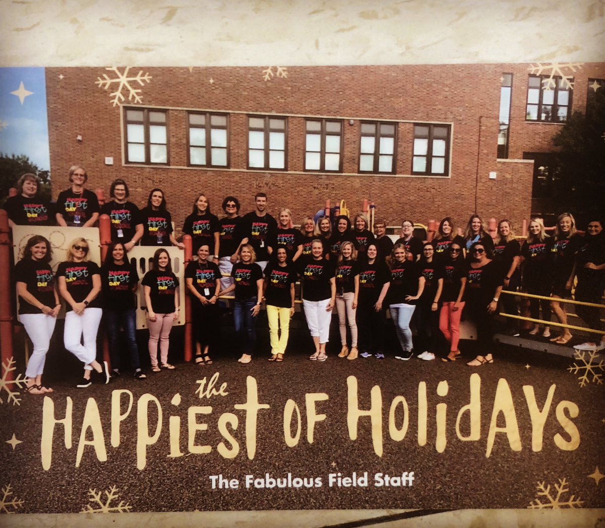 Happy Holidays from The Fabulous Field Staff!! I feel so lucky to work with such an amazing staff!! #ignited205