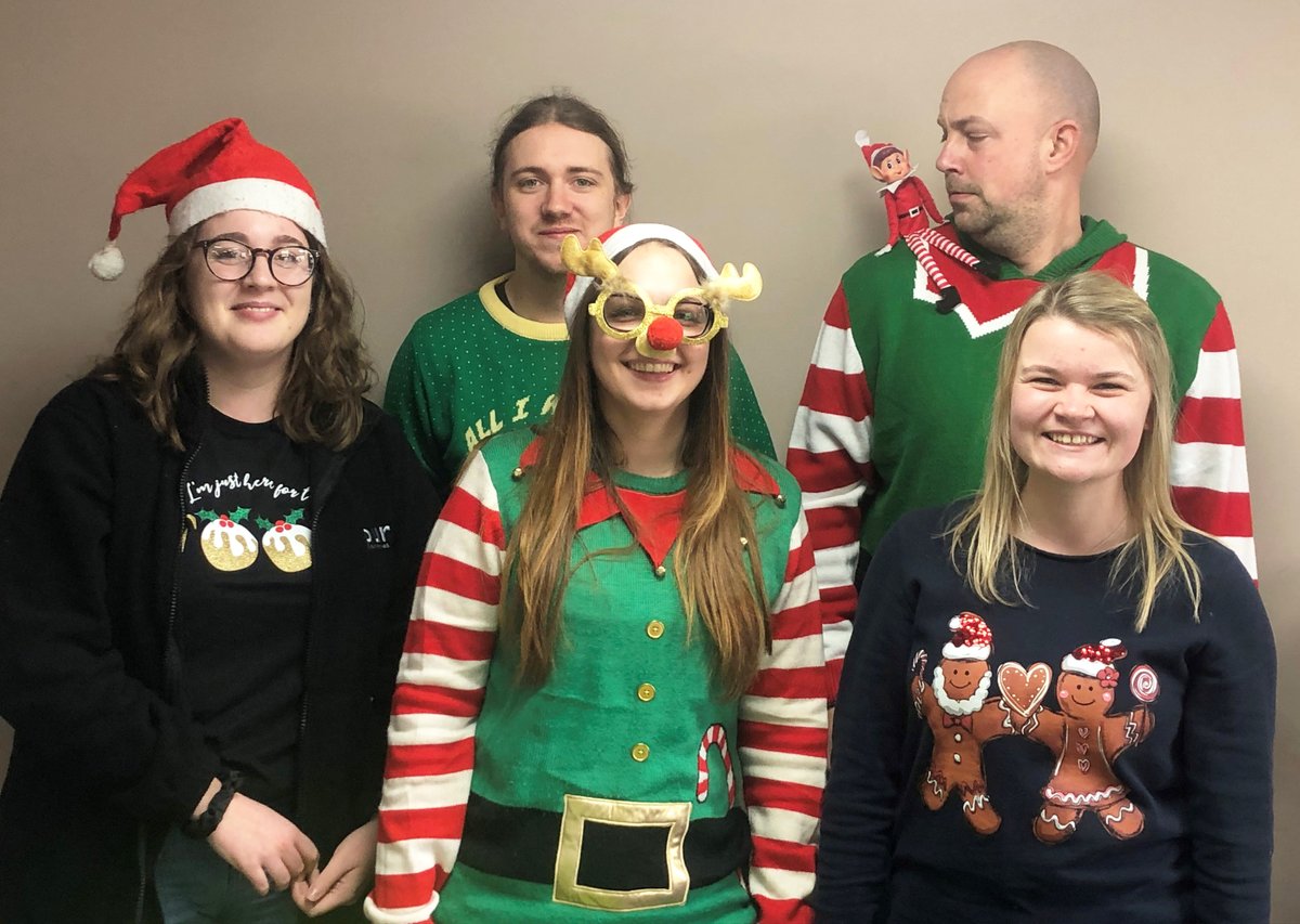Pura_Group's tweet photo. We have had a great Christmas Jumper Day here, raising money for @savechildrenuk

#ChristmasJumperDay #PBG https://t.co/o4czIuBogx