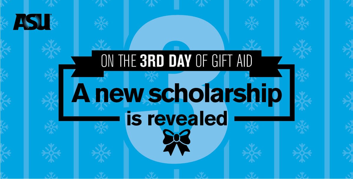 The $2,500 Michaels Scholarship is meant for HS seniors in Maricopa County. ow.ly/Y1yy50xzAg3

Many scholarships are awarded regionally by state, hometown or even high school district. Search our scholarship site for awards near you: scholarships.asu.edu #ASUGiftAid