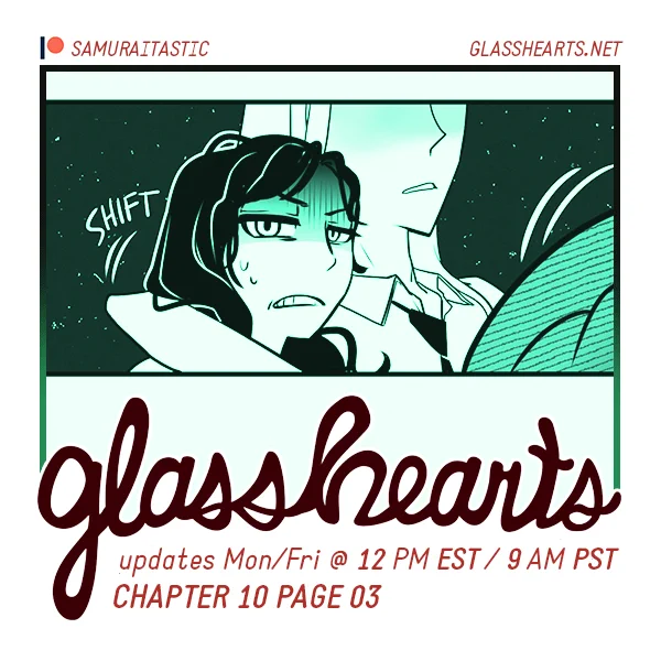 https://t.co/DhubiFMUow ? #glasshearts #webcomic | let's be real: we're all this girl in this moment :^) 