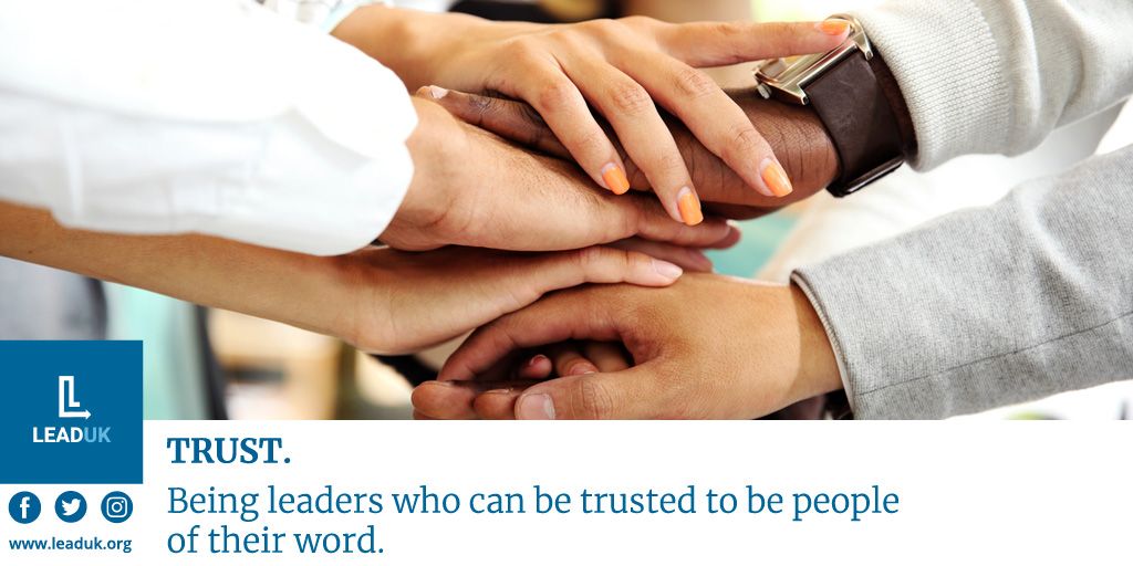 Leaduk_'s tweet photo. Our second core value: Trust. We want to develop people into respected leaders and influencers that will do what they say and take responsibility. #integrity #leadershipthatdelivers #LeadershipMatters https://t.co/URXktcWC8X