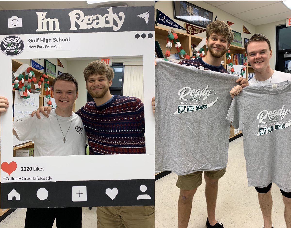 Joining me in congratulating Larry Wood &amp; AJ Maxim! Larry was accepted to the University of South Florida and AJ was accepted to Johnson and Wales University! #CollegeCareerLifeReady #PascoProud #FutureMe <a href="/gulfhighschool/">Gulf High School</a> <a href="/pascoschools/">Pasco County Schools</a>