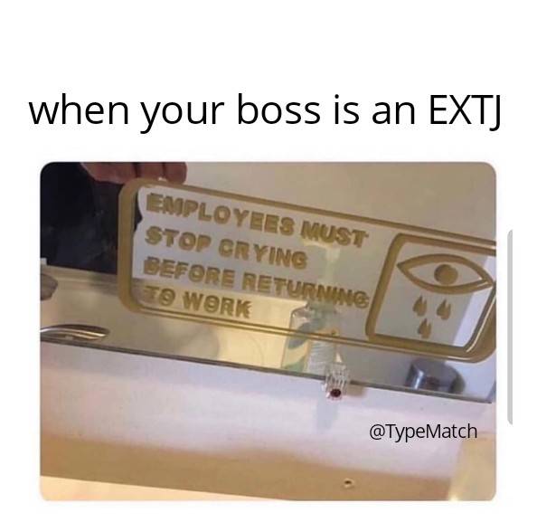 typematch_'s tweet photo. #entj #estj #entjmemes #entjpersonality #entjproblems #entjs #estjmemes #estjs #estjpersonality #16personalities #mbti #mbtimemes #mbtitypes #myersbriggs #typematch #typology #personalitymemes #psychologymemes #extrovert #extrovertmemes #extrovertproblems #intuitives #sensors https://t.co/q7JOYGm17o