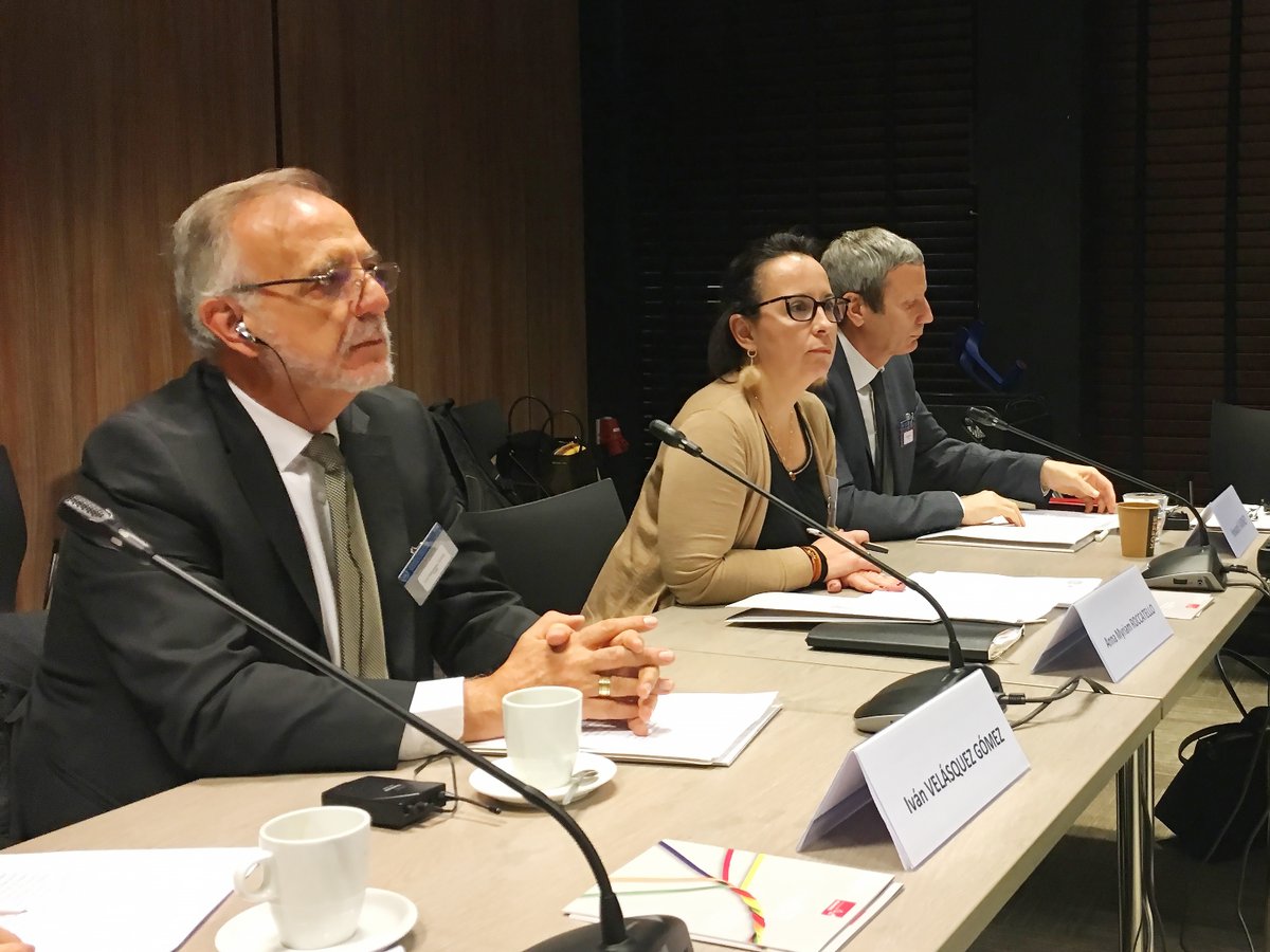 theICTJ's tweet photo. “The independence of the prosecution as a critical function of rule of law” is a “particular challenge in countries that have witnessed mass violations of human rights;”
@theICTJ's Anna Myriam Roccatello set the stage at the #ASP2019 side event on Dec 6:
https://t.co/Wtey68GN4Z https://t.co/iX1mjEfQhM