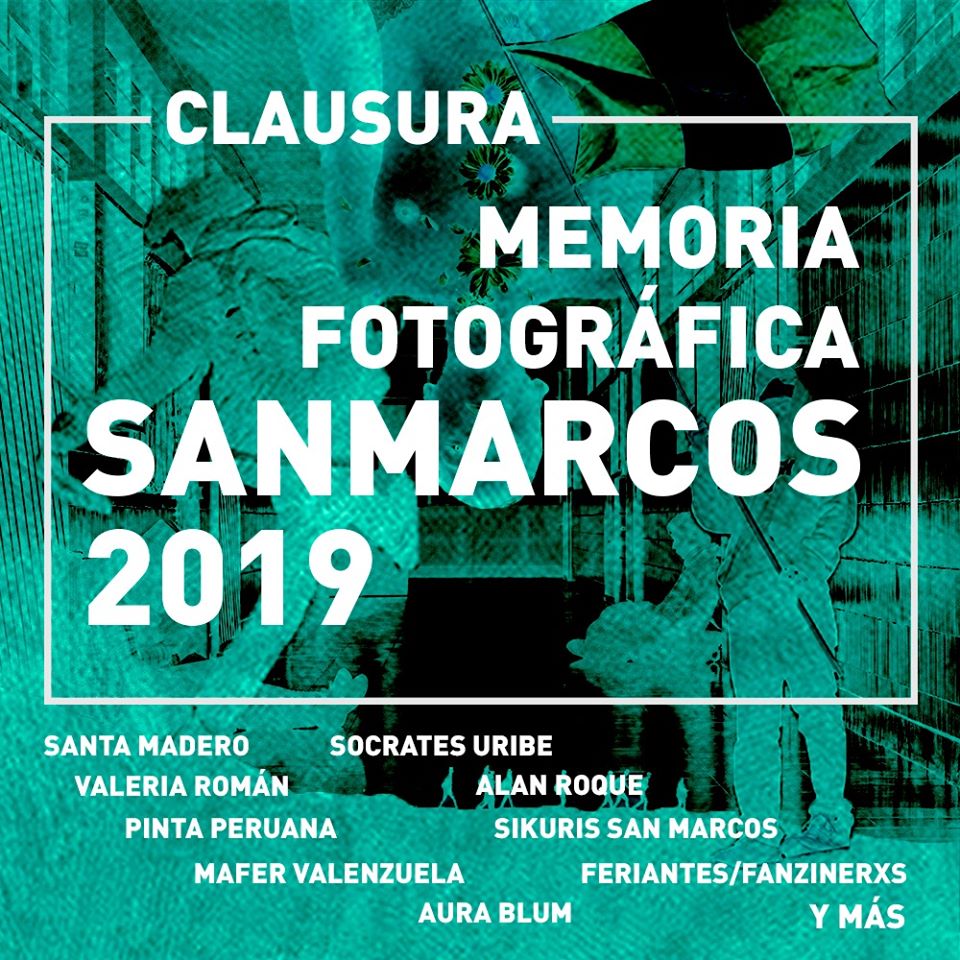 letrasUNMSM's tweet photo. #EventosLetras #MemoriaFotográficaSanMarcos

Gran clausura de la Memoria Fotográfica San Marcos

Hoy, en el patio del segundo piso de la Facultad de Letras y Ciencias Humanas desde 4:00 p. m., podrán encontrar una feria de fanzinerxs con temáticas en la fotografía e imagen y más. https://t.co/V2cUxDnuKk