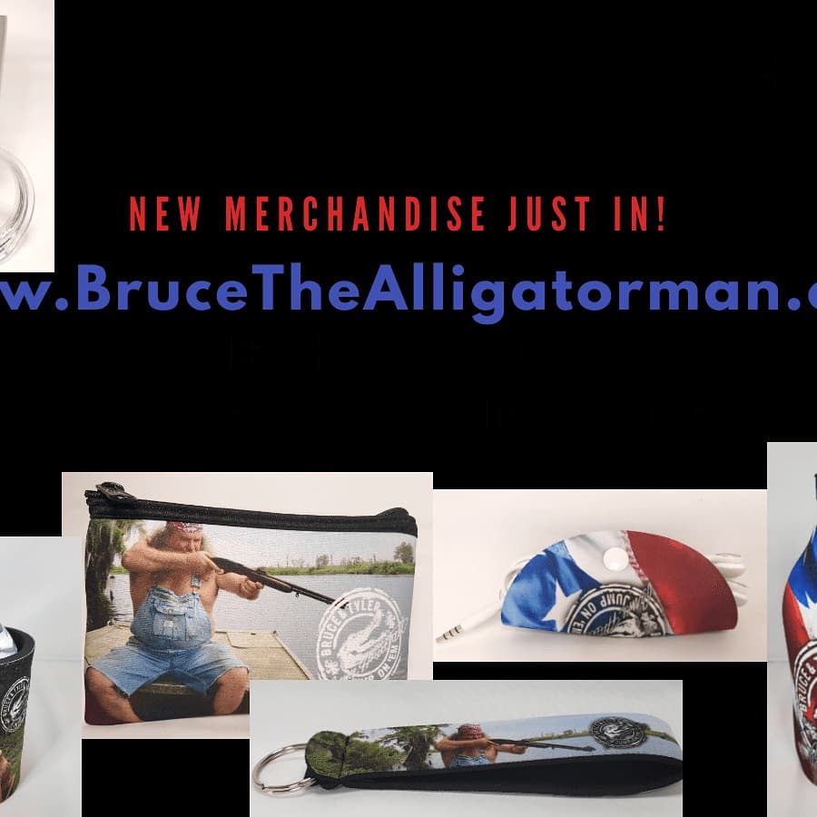 gatormanbruce's tweet photo. New Merchandise and awesome online Holiday sale! Must place order before Dec. 16th to receive before Christmas! Must apply promo code to receive discount - any questions? Email us! brucethealligatorman@gmail.com https://t.co/9oFRqlQNvx