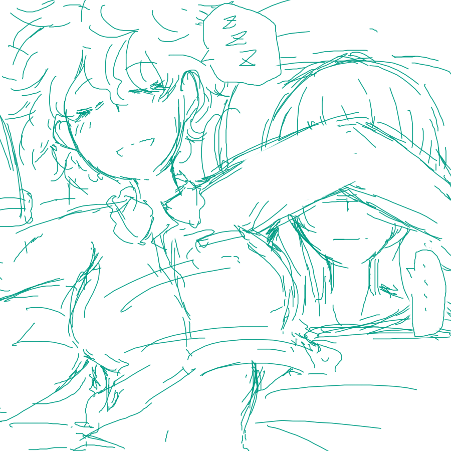 小梅は寝相が悪い。そして朝も弱い。 