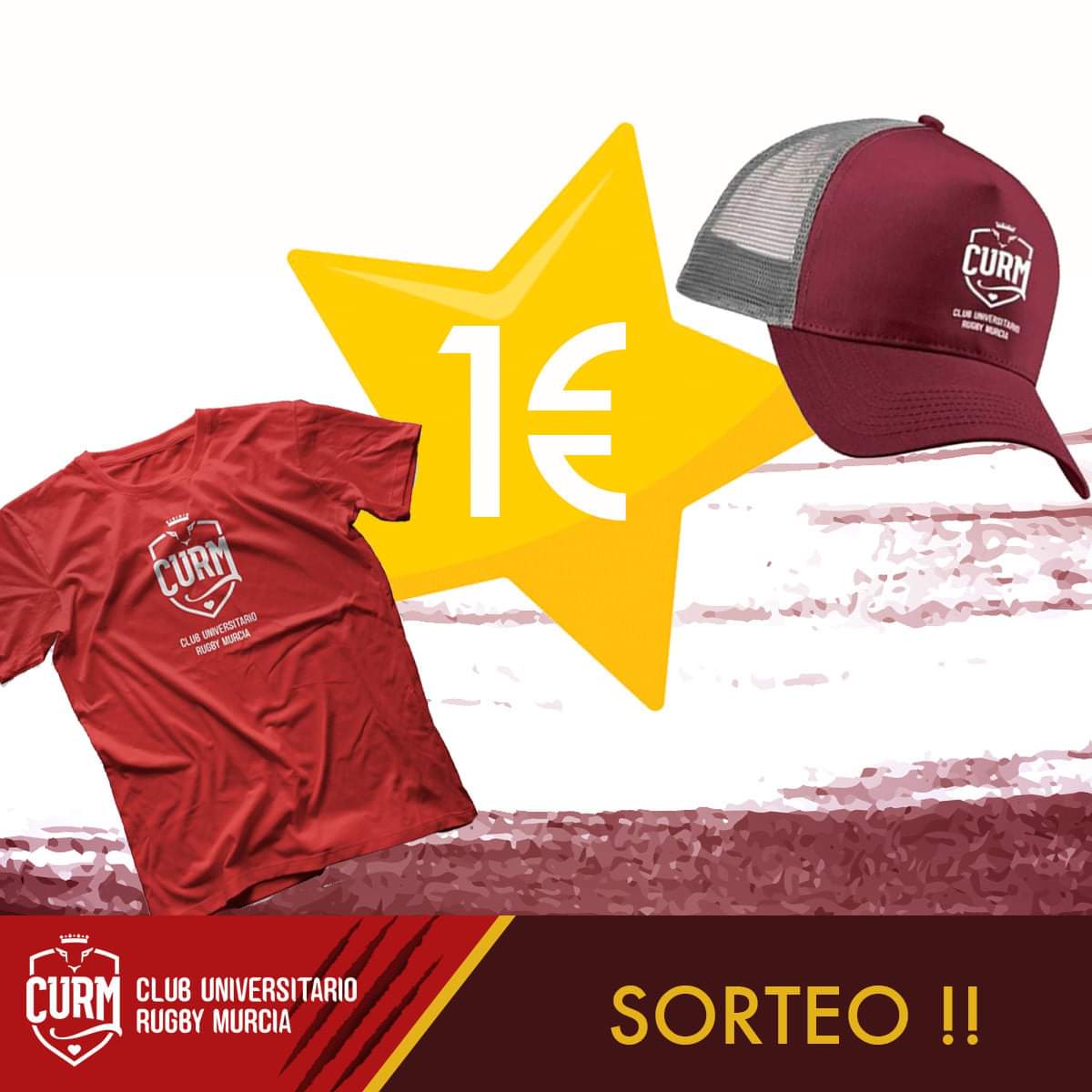 RUGBYMURCIACURM's tweet photo. Para que la tarde sea más redonda participa en el sorteo!
#GoCURM #Rugby #Murcia
@UMUdeportes @bustorrealta @viosenergia @HeraclesGym @RugbySpainCom @RugbierEurope @murciadeportes @radiomarcamur @LaOpiDeportes @laverdad_es @Murdiario @proyectoNMD @AytoSantomera @MiguelADepYSal https://t.co/biOCo8DurL