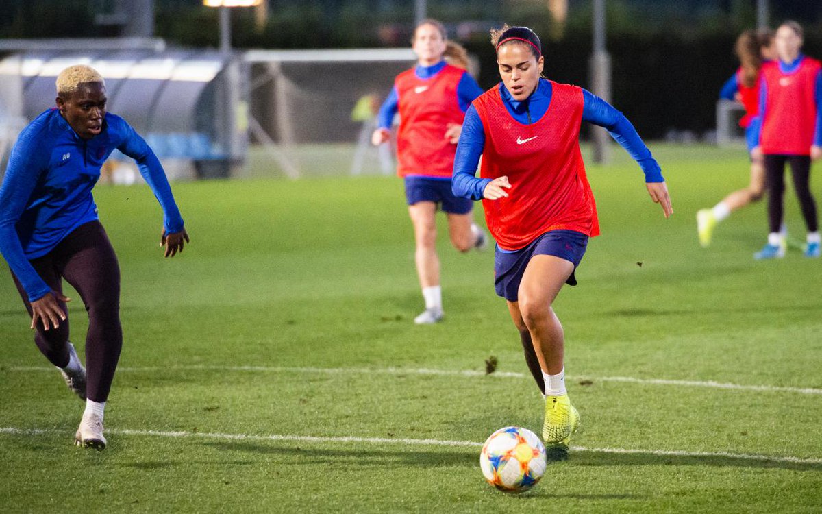 FCBfemeni's tweet image. 📸 Així ha estat l'última sessió abans del derbi de dissabte! / ¡Así fue la última sesión antes del derbi del sábado en la Ciudad Deportiva Dani Jarque! #ForçaBarça