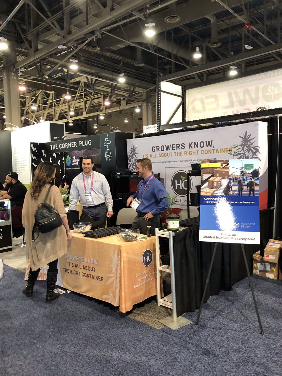 RapidStackPots's tweet photo. Last day of #MJBizCon stop by booth C9006 to learn more about #rapidstack and the best containers for your grow! @TheHCCompanies #lasvegas #growpots #cultivation https://t.co/RUwPqaqElr