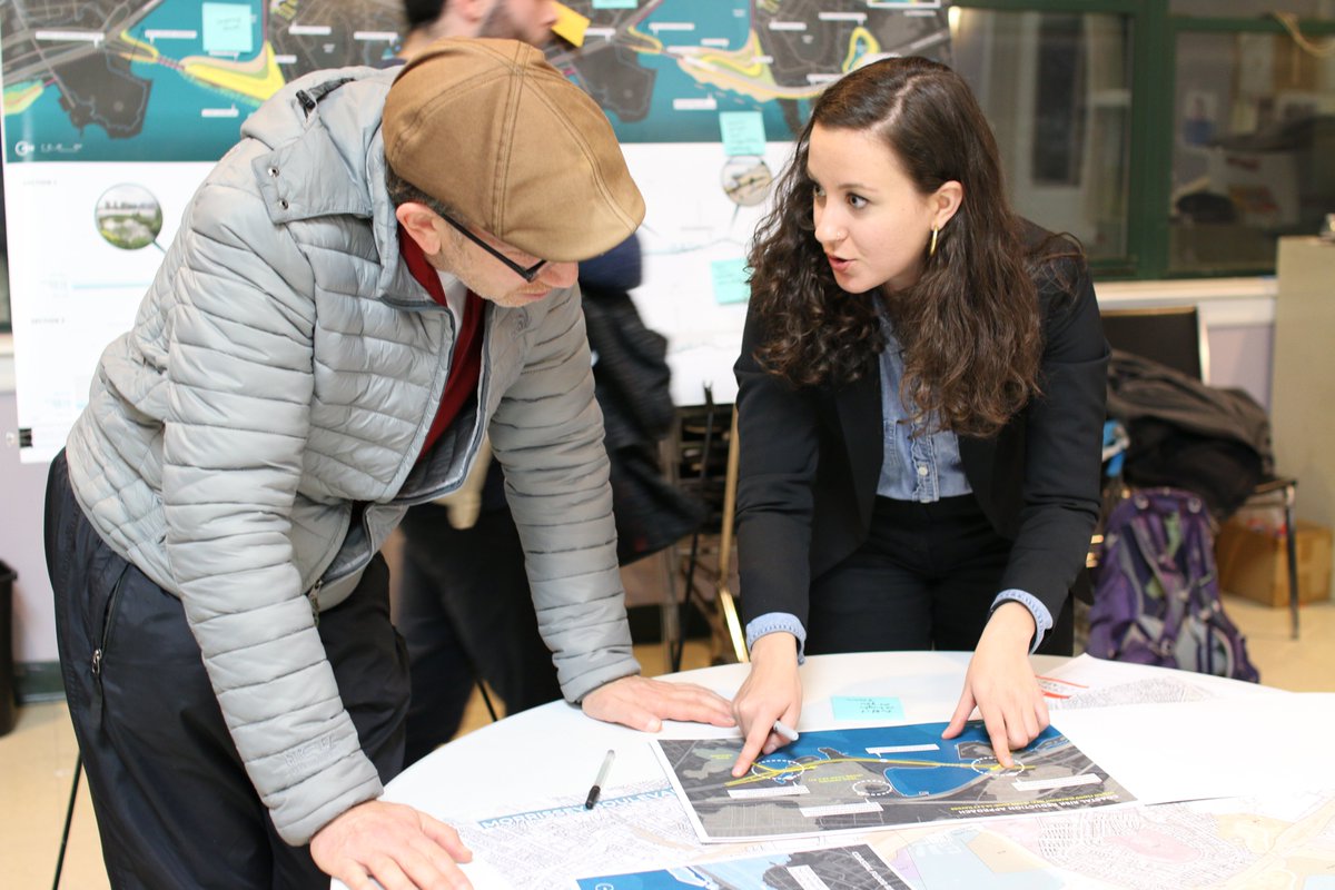 scape_studio's tweet photo. Earlier this week, the #ClimateReadyDorchester team held a second Open House at @vietaid—with boards, flipbooks, and two activities, participants learned about coastal resilience solutions for the neighborhood and provided feedback. / @BostonEnviro https://t.co/vT1kW622DO