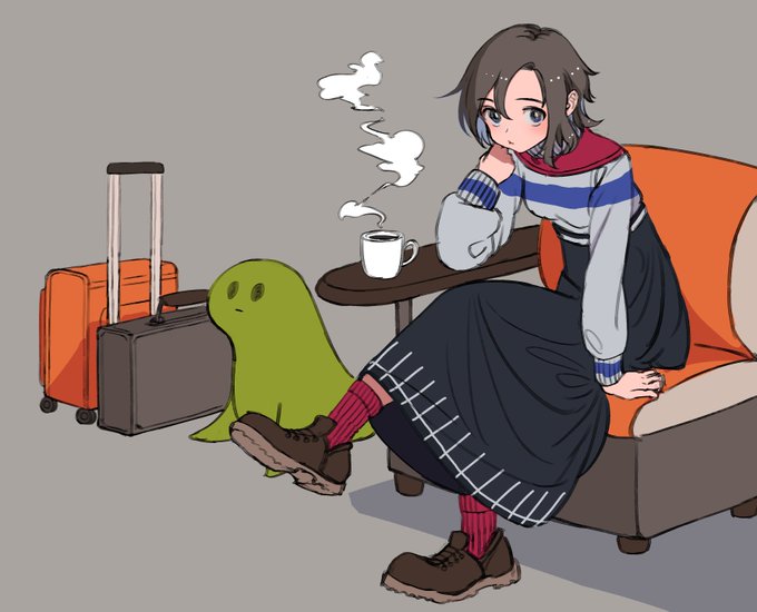 「長袖 スーツケース」のTwitter画像/イラスト(古い順)