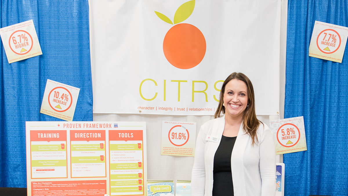 CITRS_INC's tweet photo. CITRS & CC! made their mark at the National https://t.co/0Y0am9f3x3 Forum. The event included an info booth hosted by Melissa Nunez and a presentation on district-wide initiatives lead by Dr. Gary Smit ๐
#PlantingCharacter #CharacterCounts #forum #national #conference https://t.co/OKzlXnJU9D