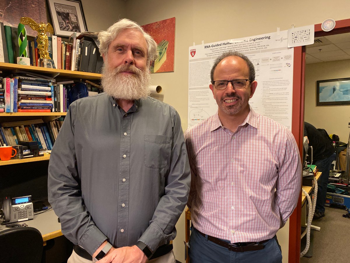 Had a great conversation with Harvard geneticist @geochurch, a member of the Scientific Advisory Board of our client, @NeuBaseInc, addressing #geneticdiseases caused by mutant proteins with a single cohesive approach.