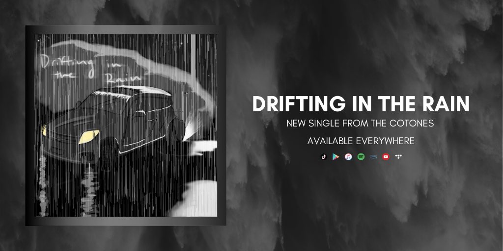 upsurgerecords's tweet photo. Our very first release "Drifting in the Rain" by @thecotones is now available everywhere!
Stream/Buy here: https://t.co/JYuPGCKCuF https://t.co/FV9ZPagqEV