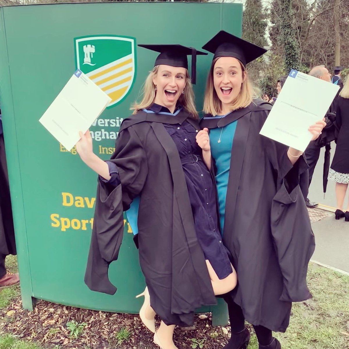 Six long years later @tig_bridgeRD we did it 👩🏻‍🎓🥂 #MSc #evidencebasednutrition