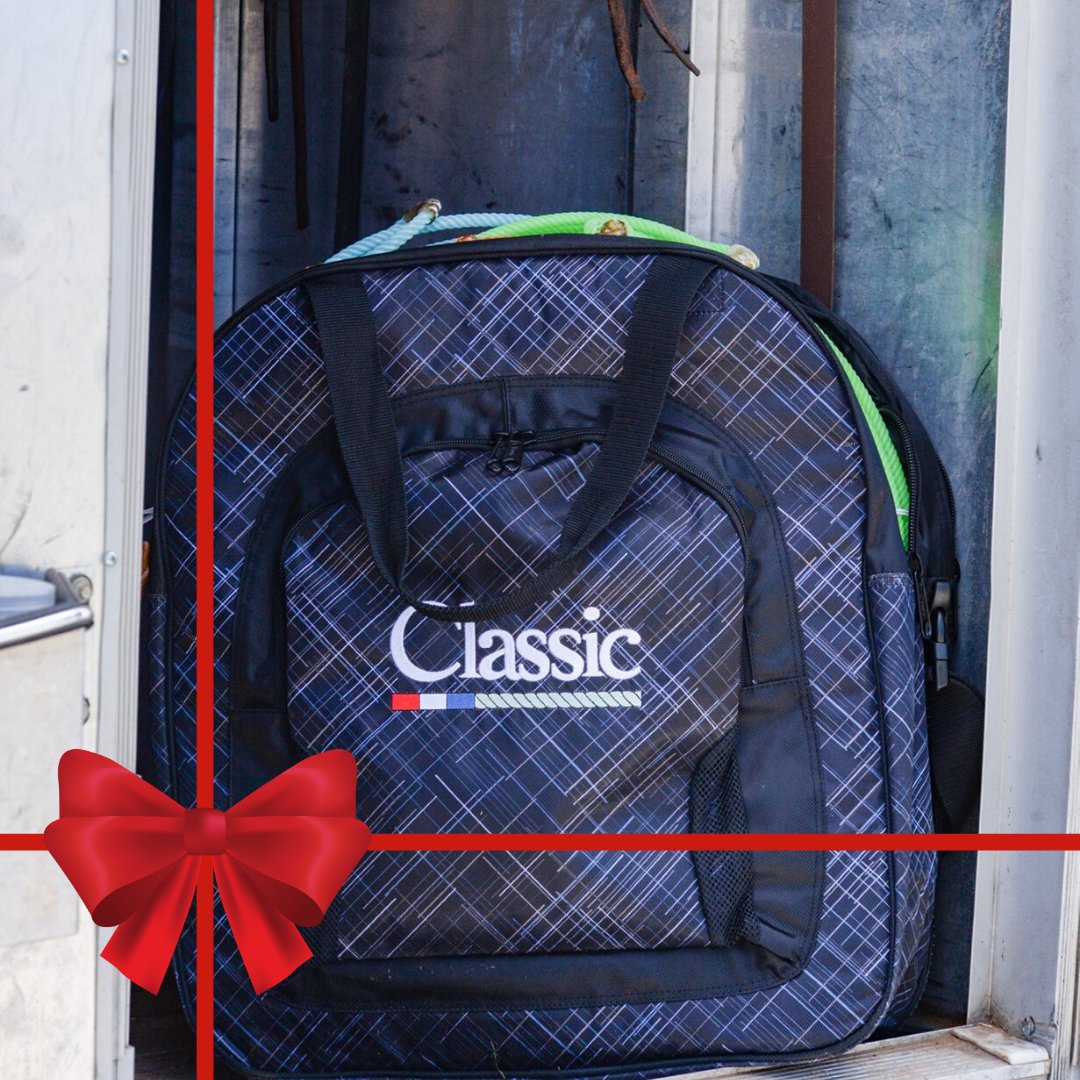 Day 13/24 -- For those who need it all! The Super Deluxe Rope Bag from <a href="/classicrope/">Charles Lanning</a> can be carried as a backpack, slung over your shoulder, or buckled to the fence. It also holds up to 9 ropes!

Find a dealer near you at noble-canada.ca

#ClassicRope #SuccessIsInYourHands