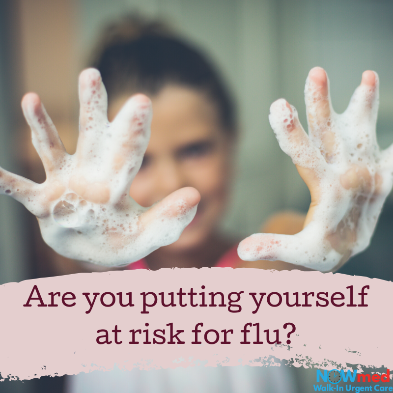 NOWmedUC's tweet photo. Are you #washing your hands enough? You may just be putting yourself at greater risk for flu (and other yucky stuff) if you aren't! Just a little reminder from #HandwashingAwarenessWeek: use warm water and soap for at least 20 seconds. Your immune system will thank you later. https://t.co/M6RavD8Vse