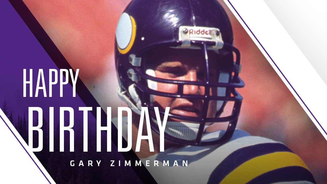 Happy birthday, Gary Zimmerman! 
