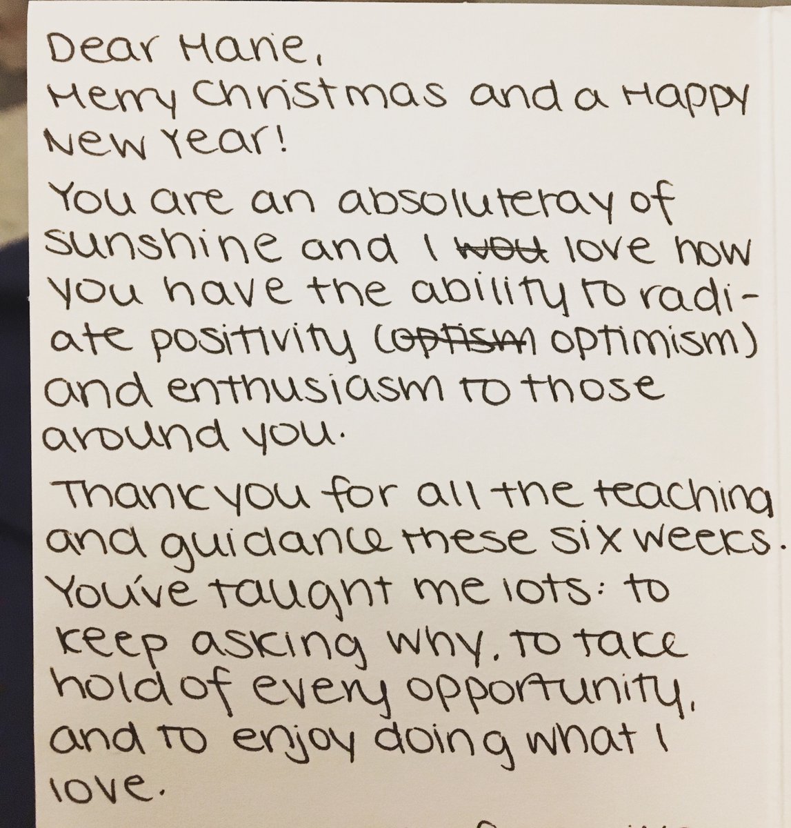 Marie24Physio's tweet photo. So rewarding getting lovely feedback like this from a @physiosoc @UEA_Health student! #lovemyjob #nextphysiogeneration #definitelynotcrying https://t.co/zujMQi2dsh