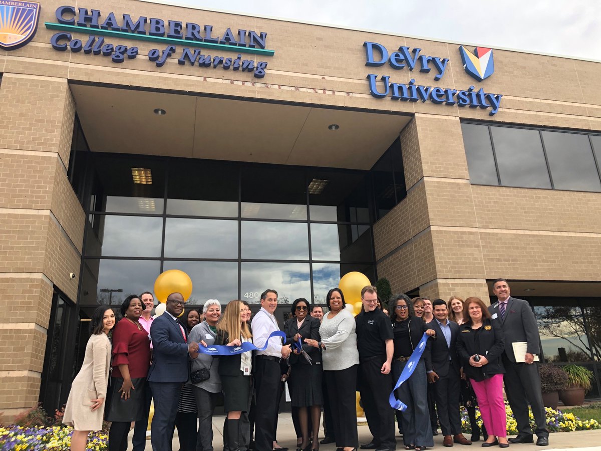 IrvingHCC's tweet image. DeVry University Ribbon Cutting Ceremony on 12/4 #ribboncuttingceremony #irving #devryuniversity #networking #Celebration