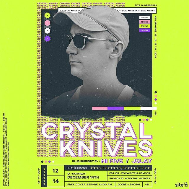 SURPRISE MILWAUKEE // taking over @site1a this Saturday with the homies <a href="/itshifive/">EDM Tech Support</a> and JSLAY. Dropping hella unreleased music and inciting a (respectful) riot, come thru 💎 ift.tt/35lViD8