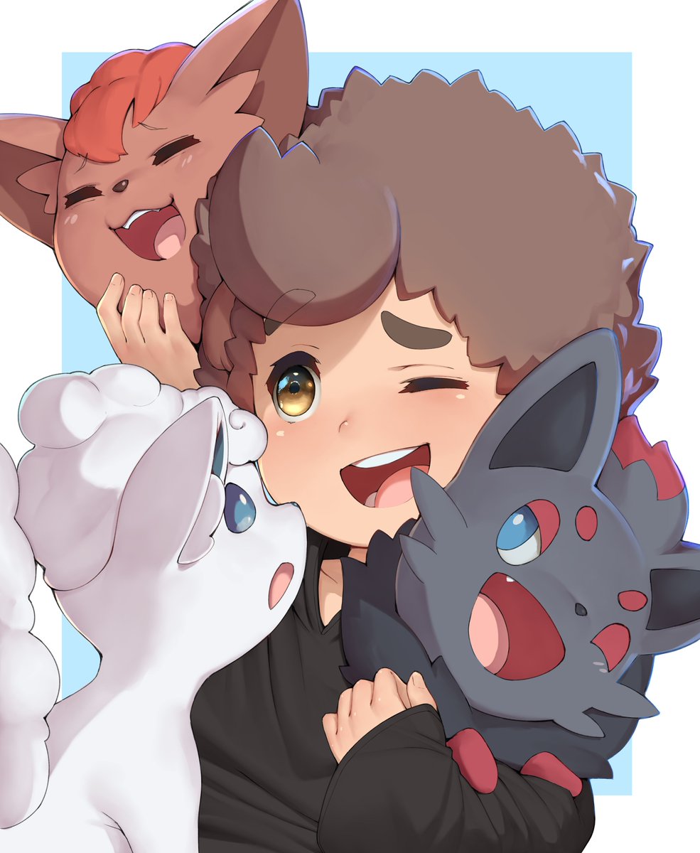ByEdDs's tweet photo. Welcome to my twitter!!!! This is @ByEdDs #ByEdDs #エド #Pokemon #ポケモン #Zorua #ゾロア #Vulpix #ロコン #AlolanVulpix #アローラロコン https://t.co/8PlokYnrRf