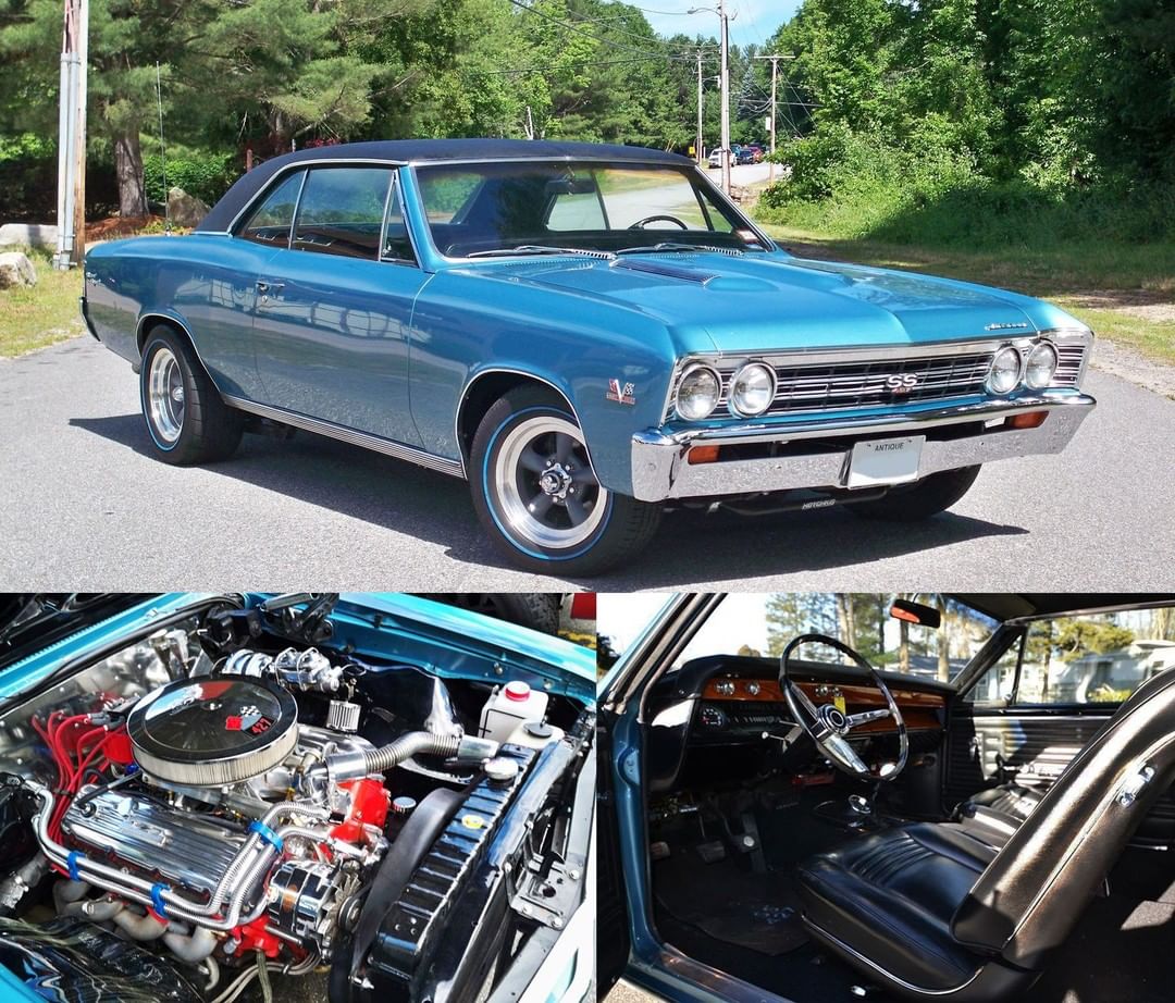 Bobby_Field's tweet photo. @evanscooling @AMCMFL I run nothing but Evans in all my vehicles, including my restored N.O.S. original marina blue 1967 Chevrolet Chevelle 427ci Super Sport.
The car was ordered new in Florida, and when it arrived, the Florida Chevy Dealer installed the new 427ci crate engine. https://t.co/uA1EREKcWn